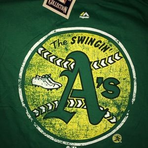 swingin a's shirt
